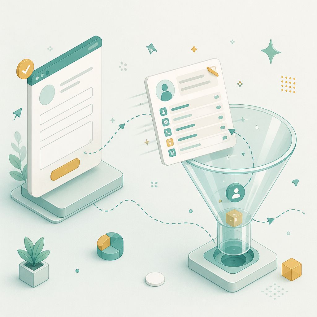 Форма обращения переходит в CRM-карточку