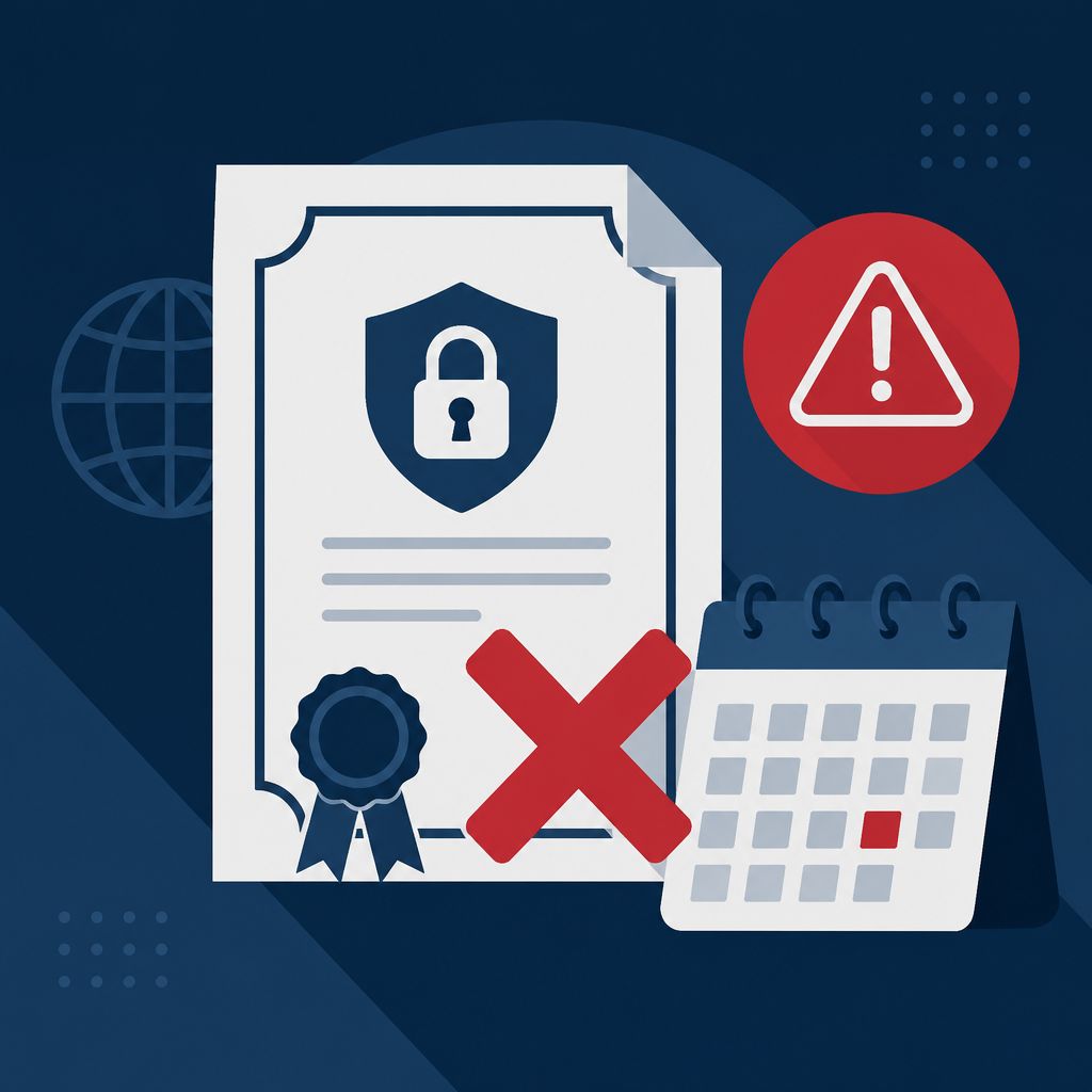 Сертификат SSL истёк: что делать в первые двадцать минут